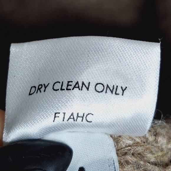 Eileen Fisher Baby Alpaca Oversized Cardigan Sweater XL Button Beige Lagenlook - Picture 5 of 11